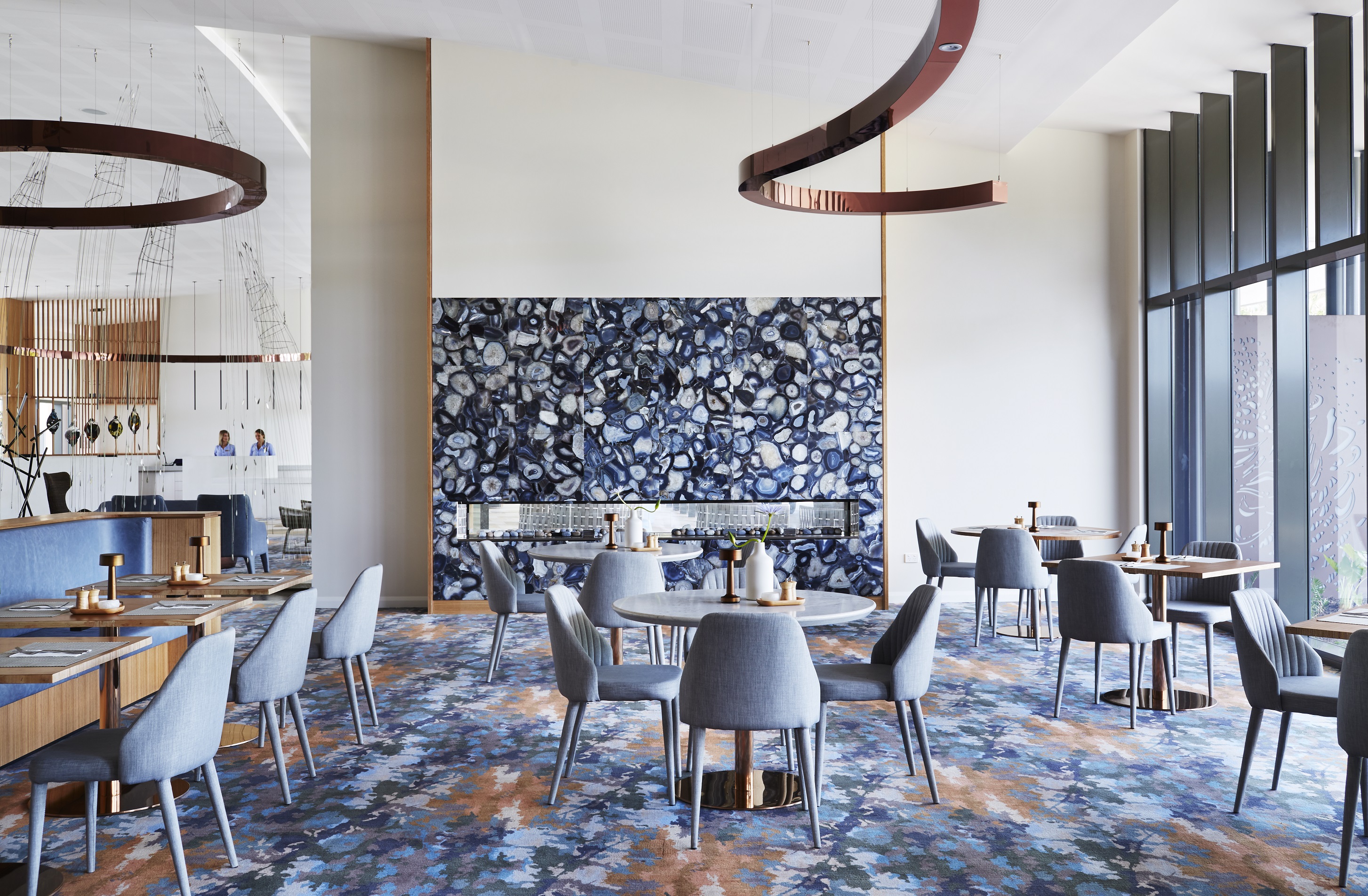 Formal dining area