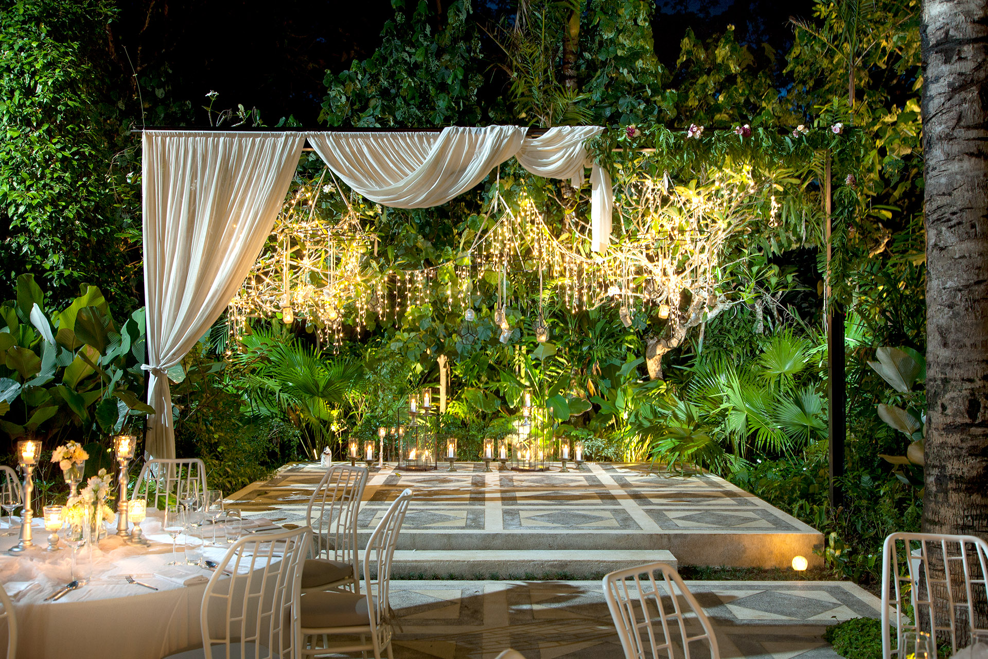 Moonlight Garden set up
