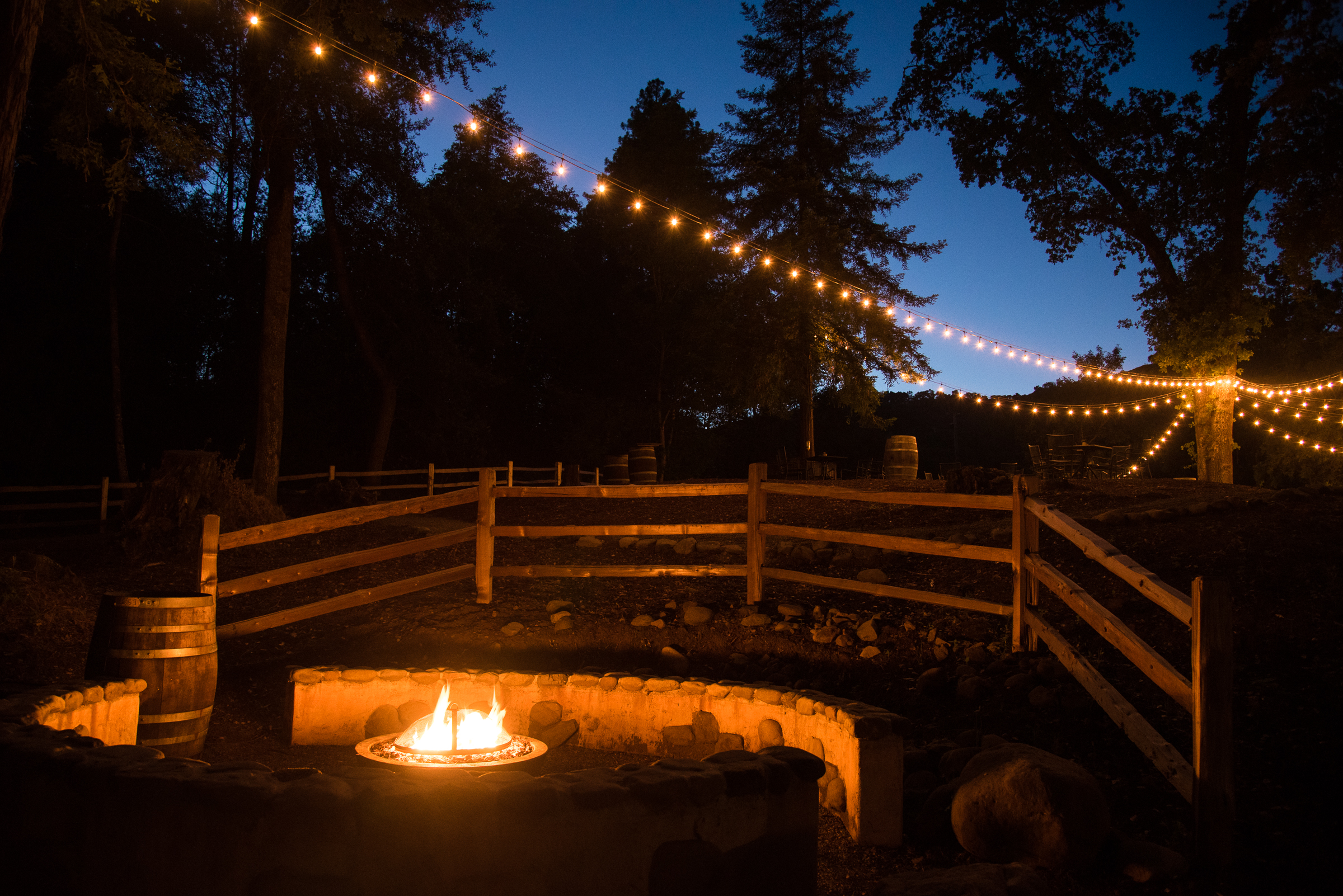Upper grove fire pit
