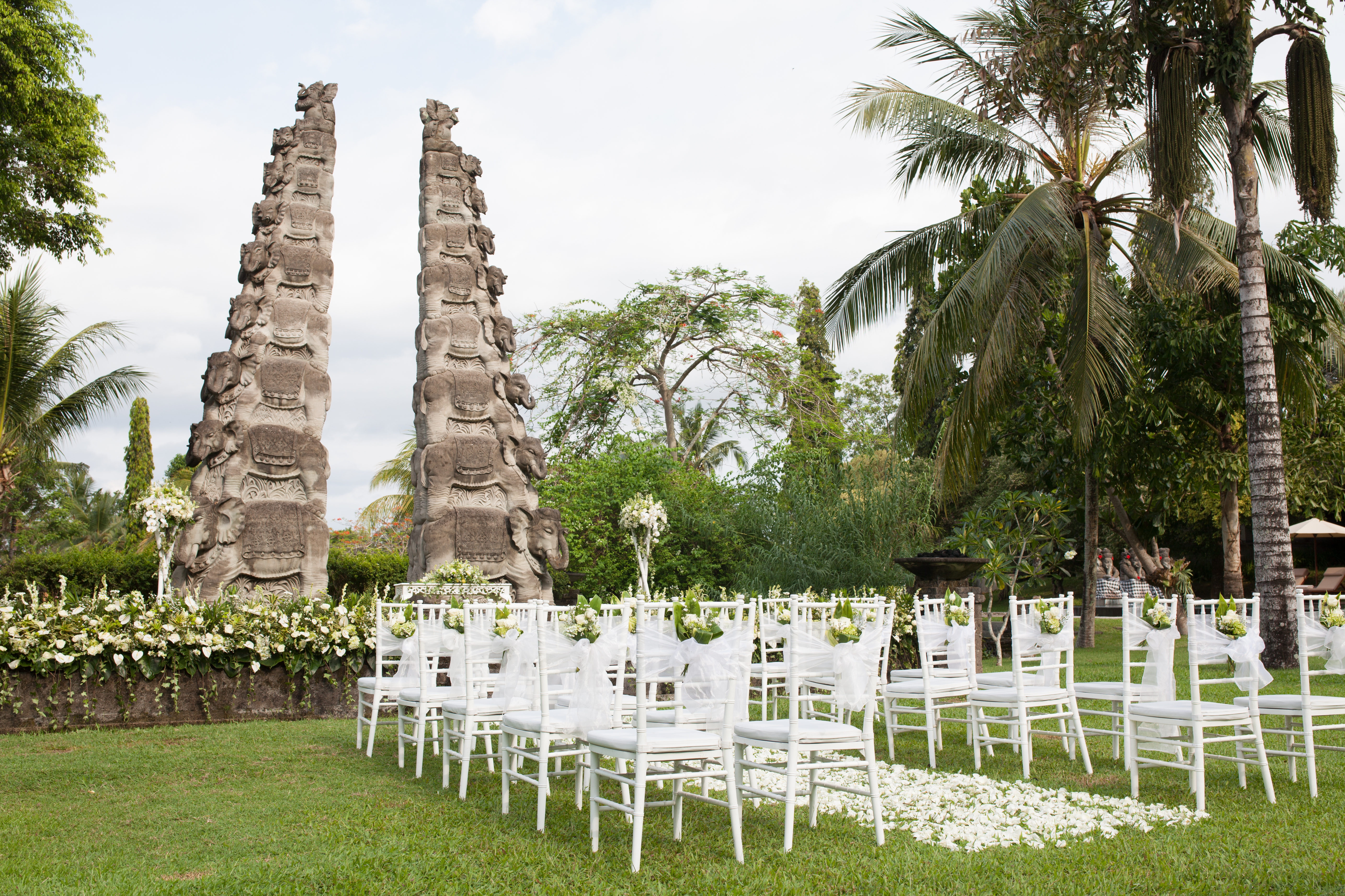 Wedding Set up at the Amphitheatre