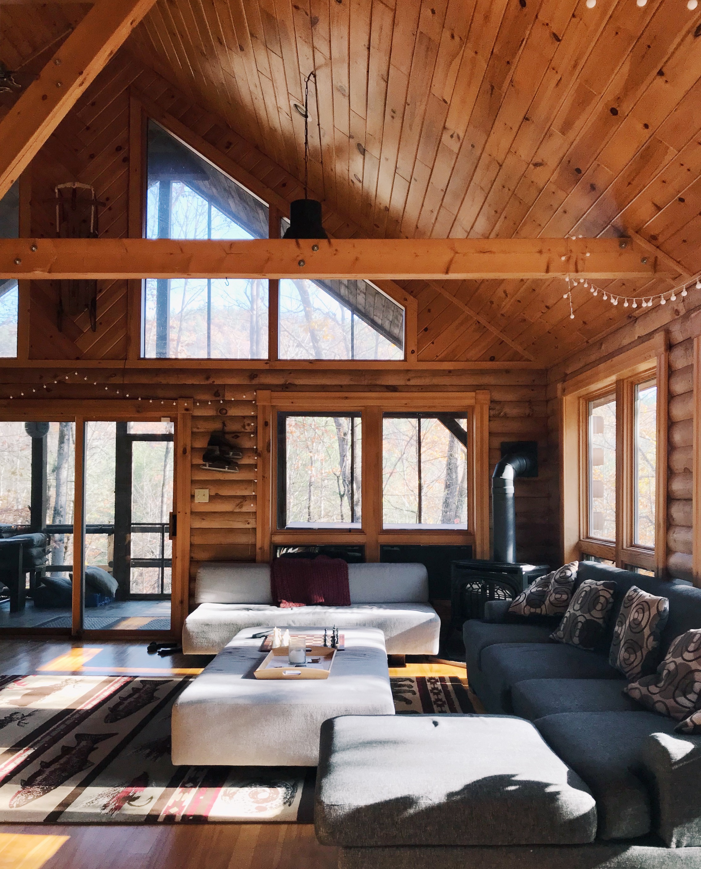 The main living room