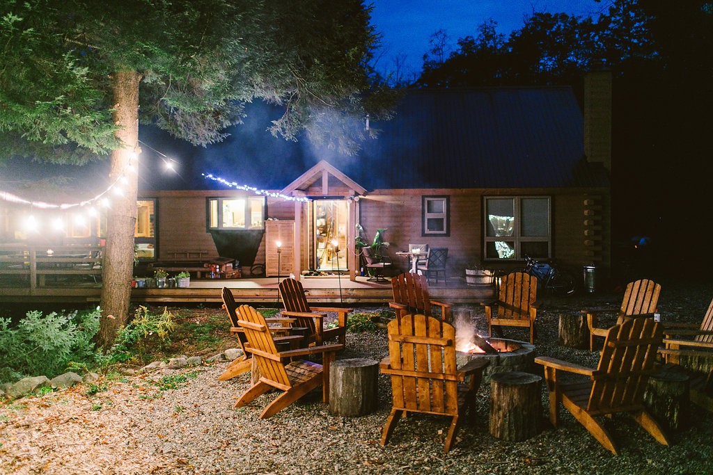 The fire pit