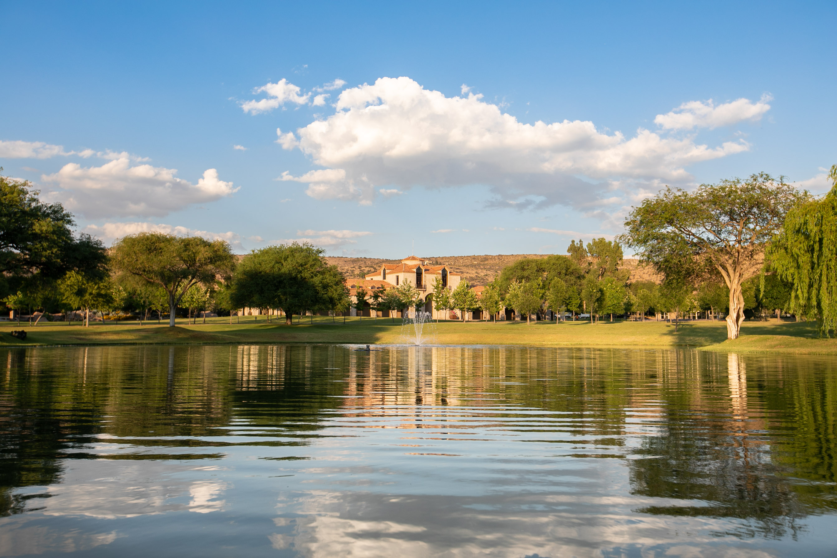 Lake and gardens