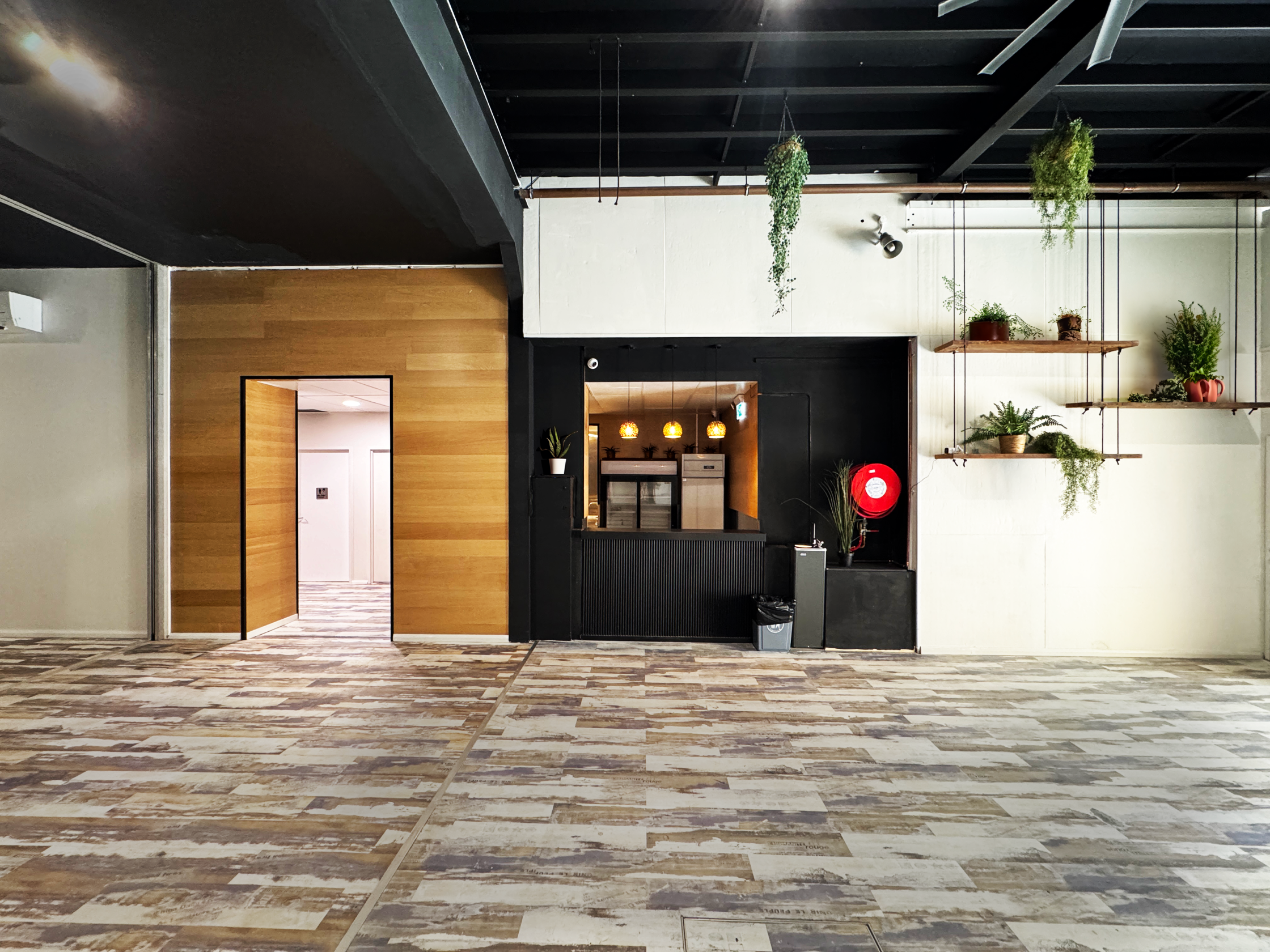 Kitchen / Bar at the entrance