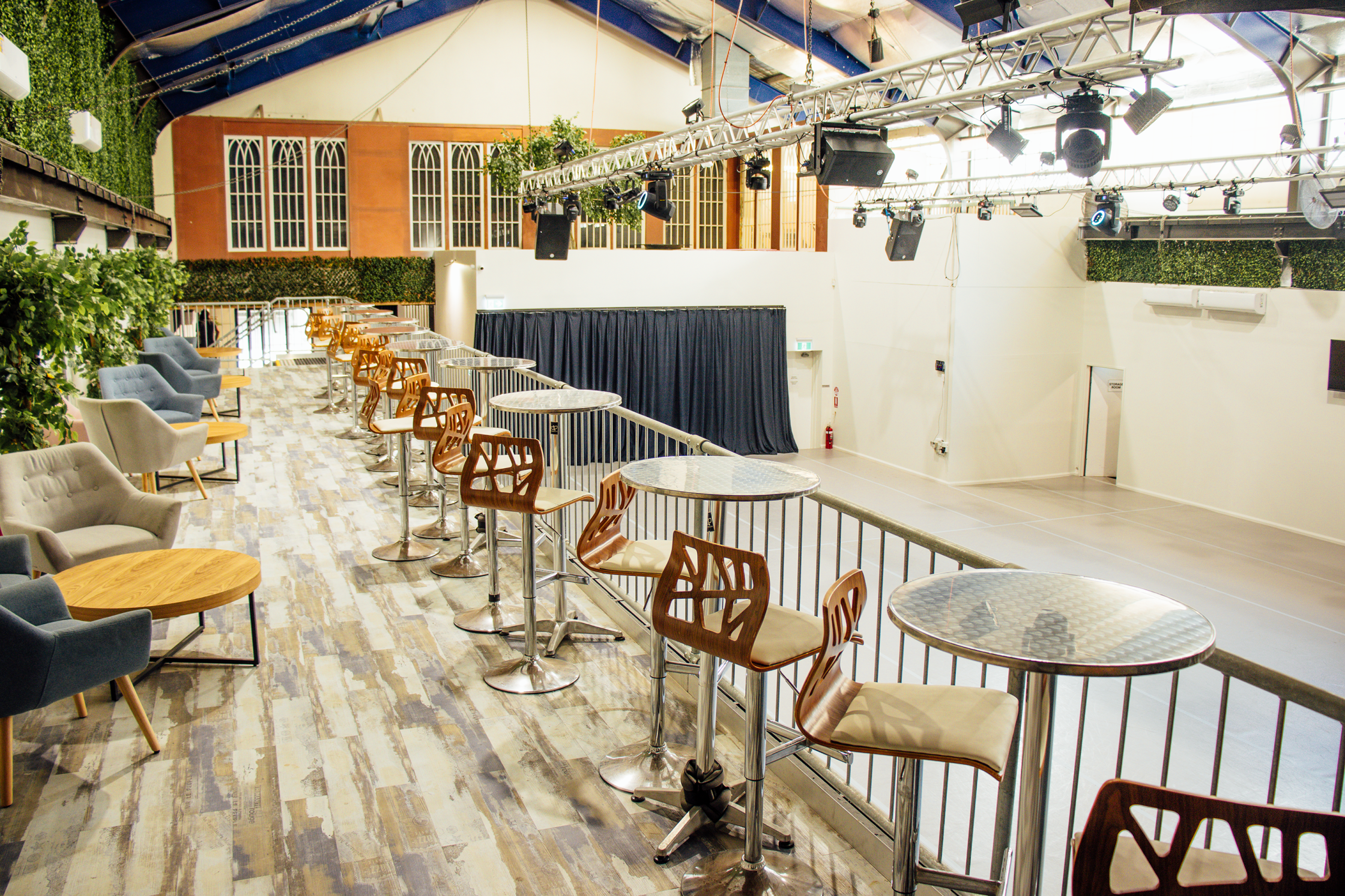 The Gantry Room - View from the Mezzanine