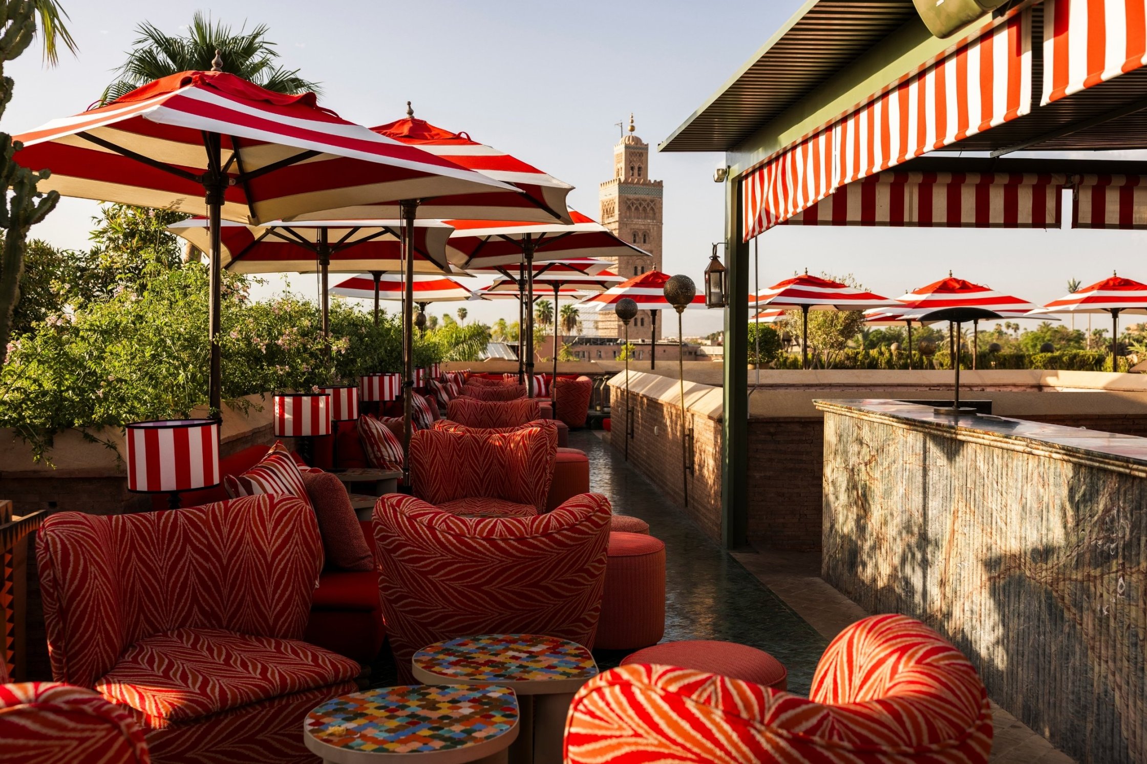 Bar and terrace - designed to perfection
