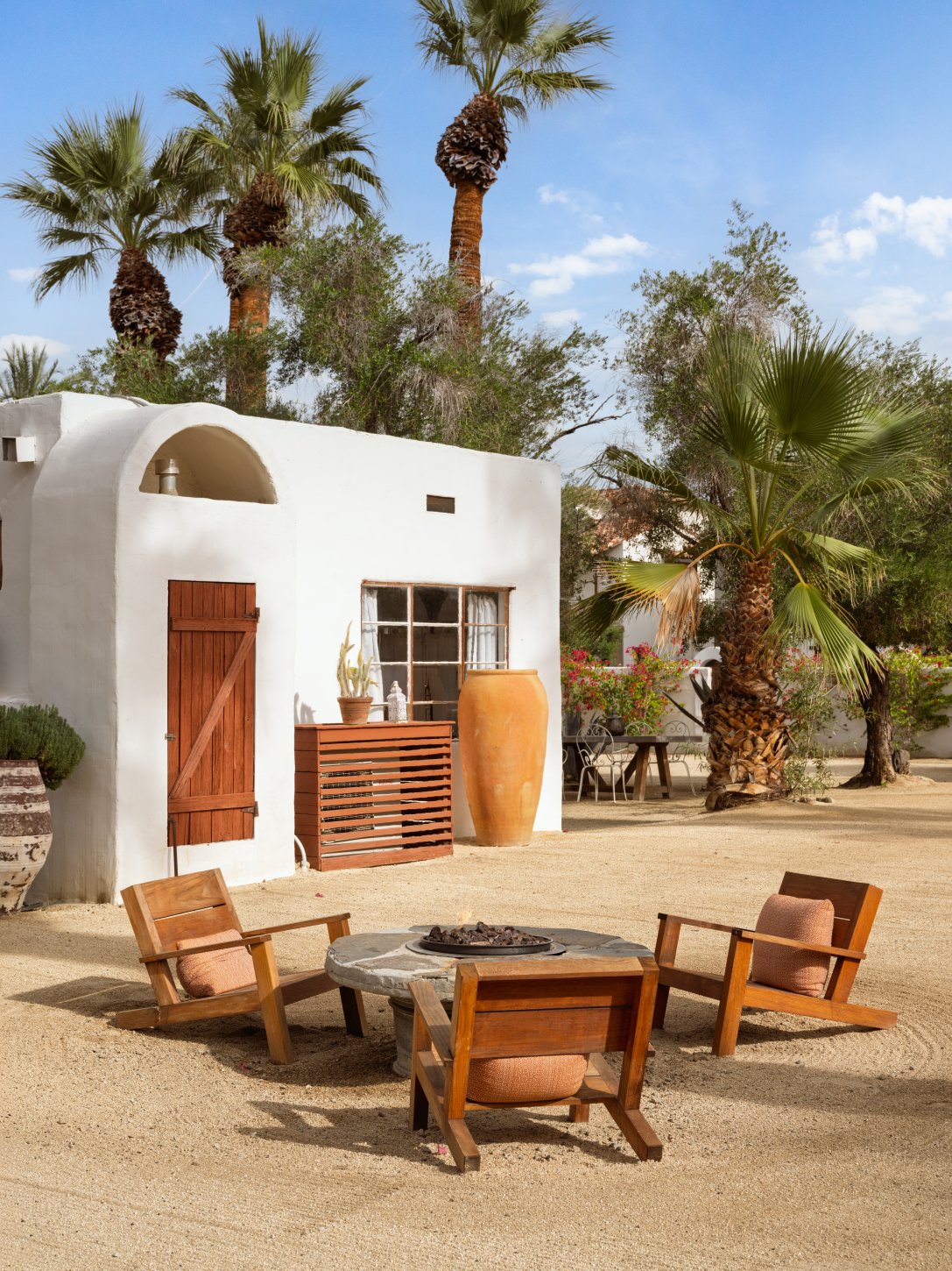 Mediterranean Villas Firepit
