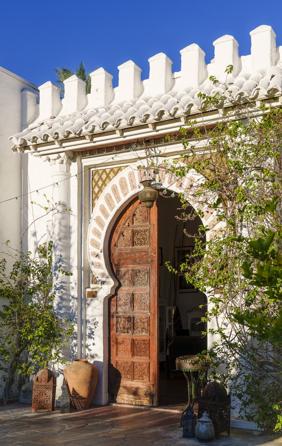 Moroccan front entrance