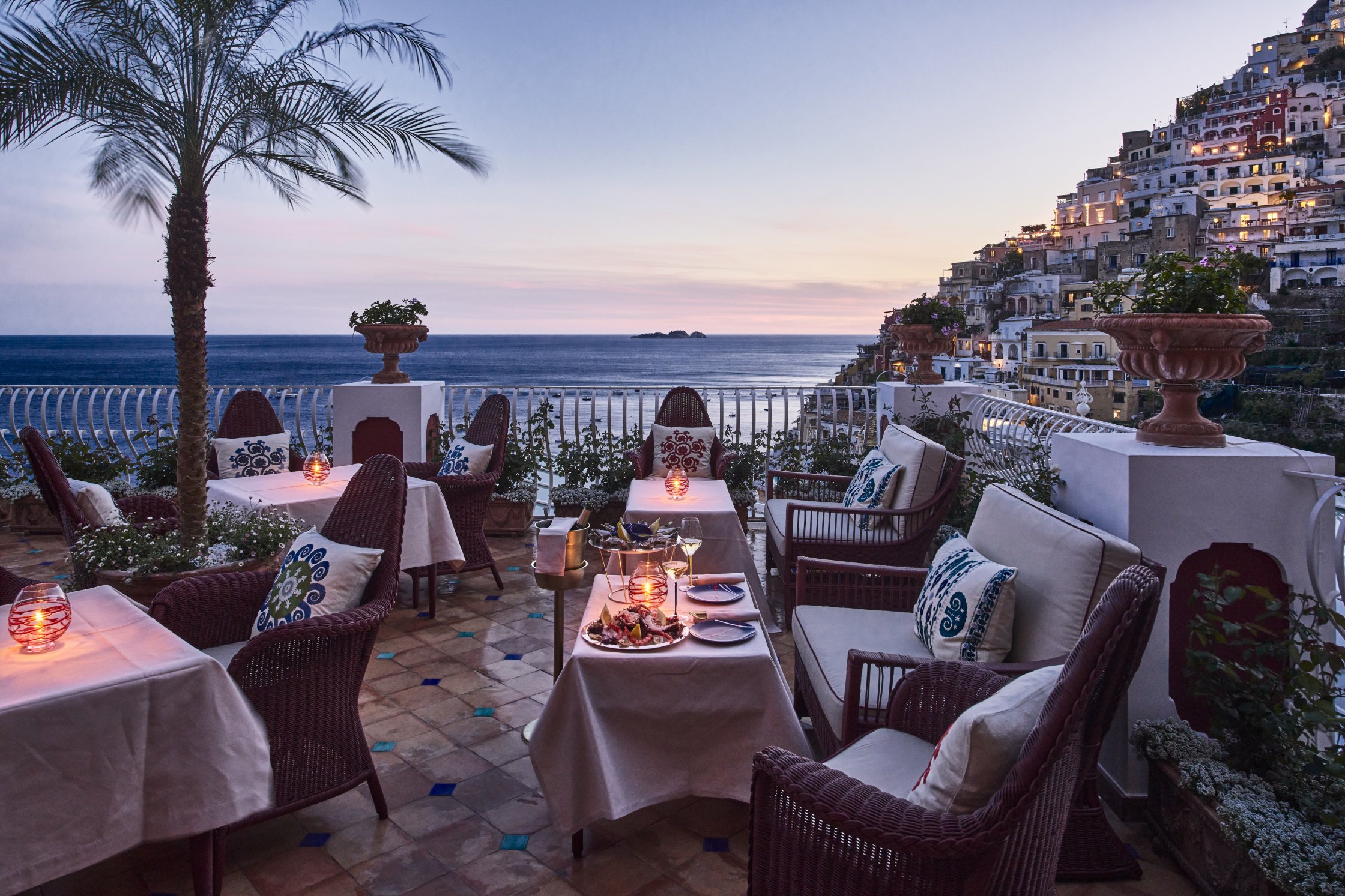 Aldo's overlooking the bay.