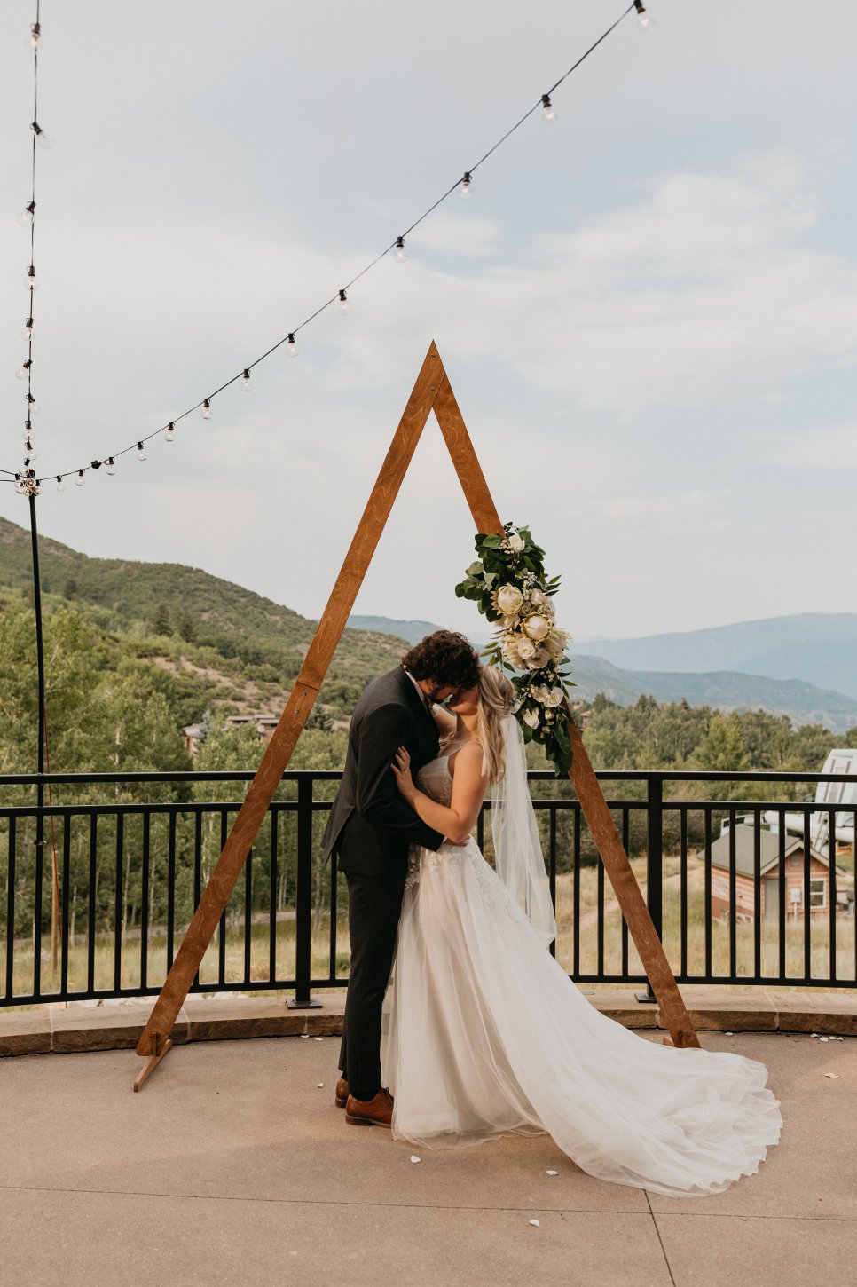 Ballroom Terrace Ceremony
