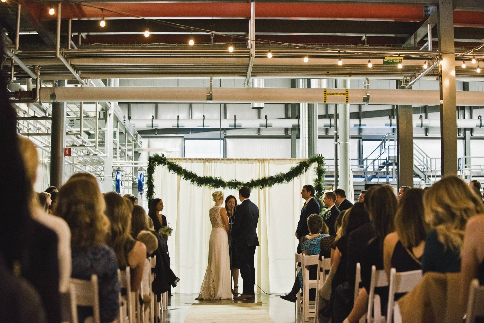Wedding Ceremony - Bottling Hall
