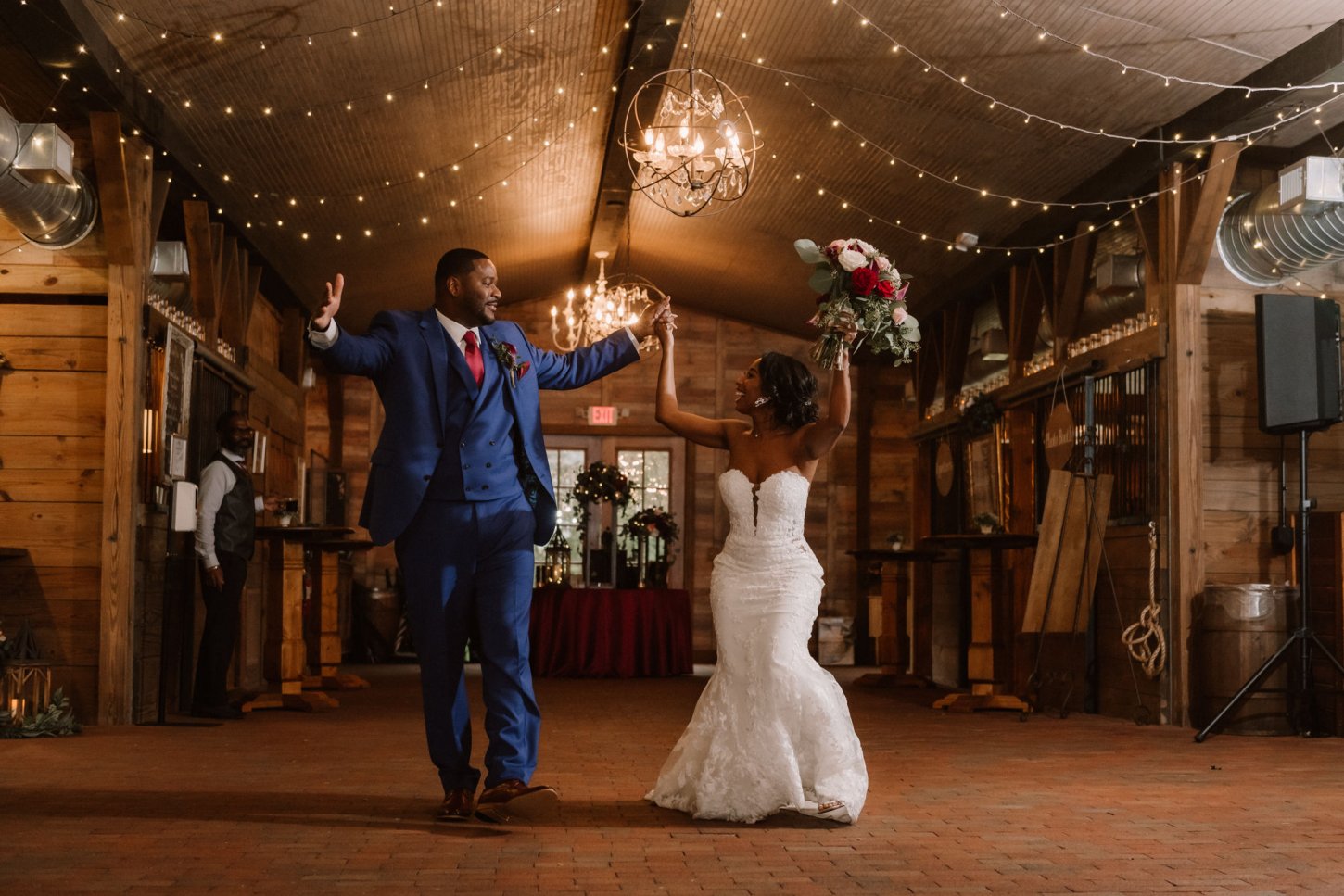 Wedding reception introductions