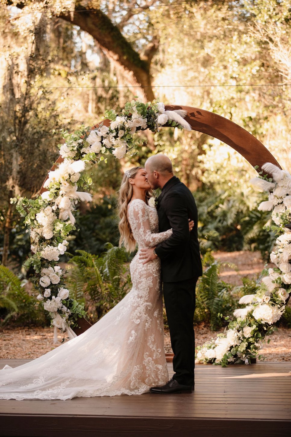 First kiss at the Enchanted Forest
