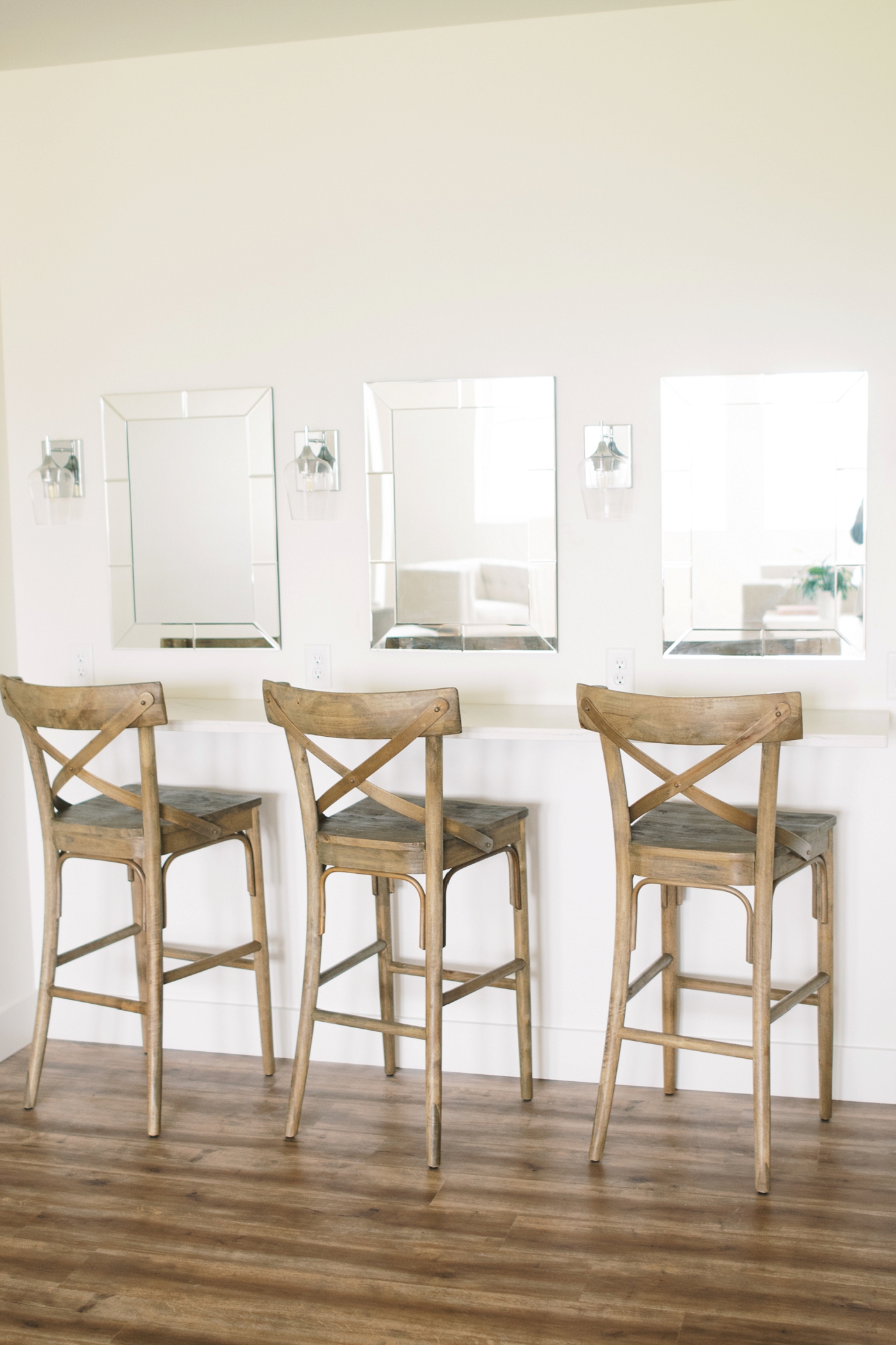 Makeup Counter in the Bridal Suite